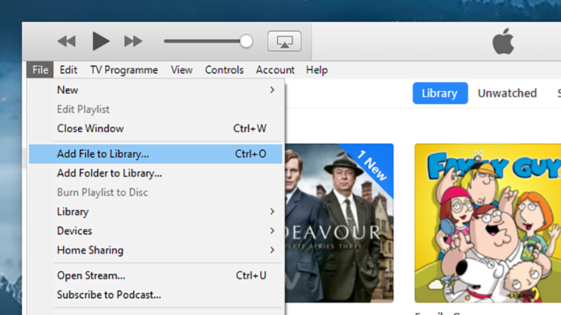 Importing files to iTunes is one way to get them on iOS. Image: Screenshot